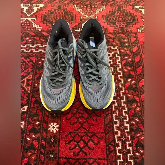 Hoka Men's Gaviota 4 Running Shoe in Castlerock / Anthracite Sneakers - Picture 5 of 9